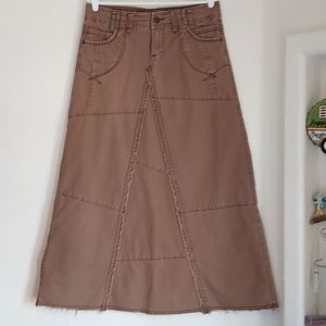Maurices long skirt size 7/8